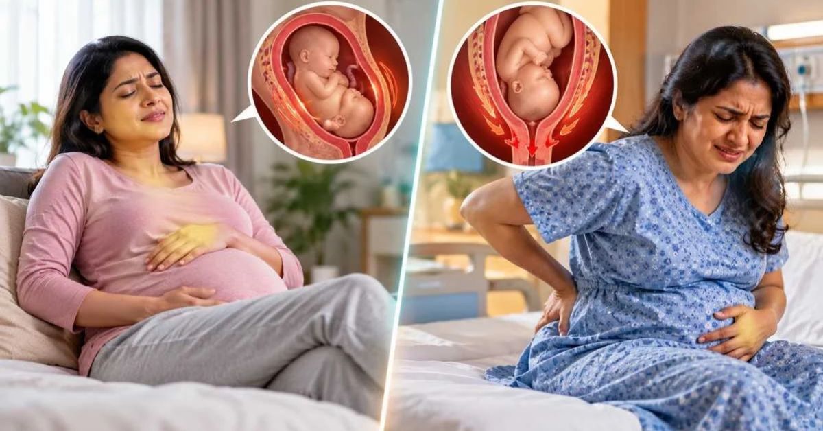 Real vs False Labour Pain